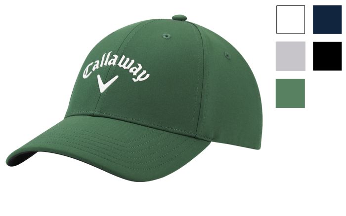 Casquette De Golf Callaway Snapback - Bleu Maille Rayée - Respirante Et Réglable - NEUF