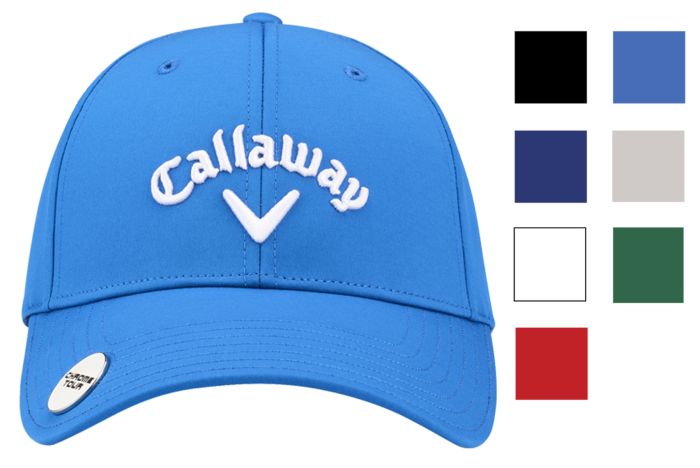 Casquette Callaway Snap Back Homme – Beige Rayures Vertes, Mesh Camionneur, Occasion